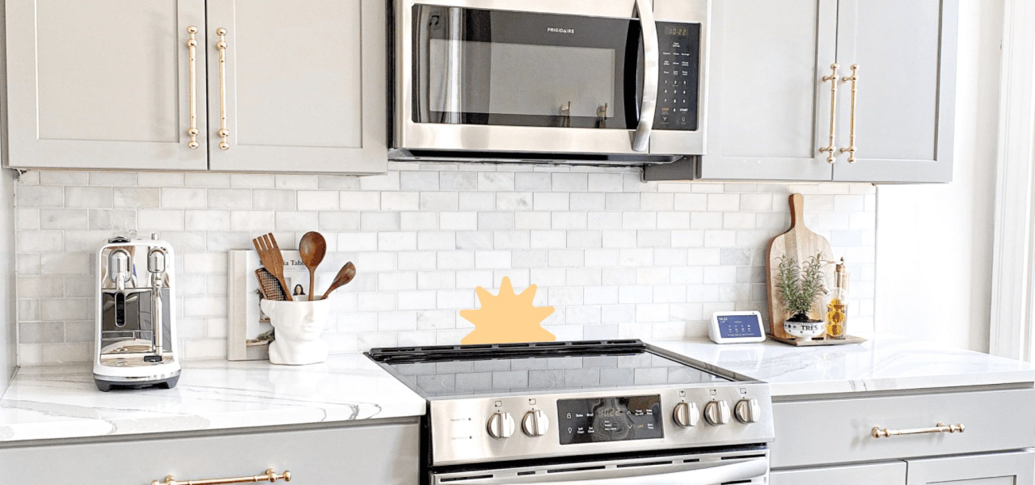 A kitchen that refers to a property upgrade