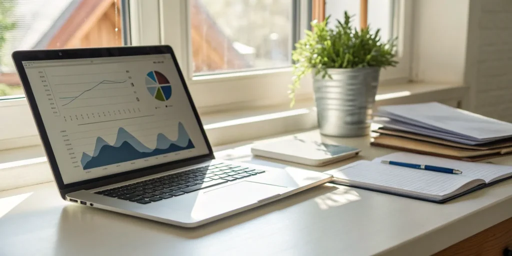 Property management tools on a desk.
