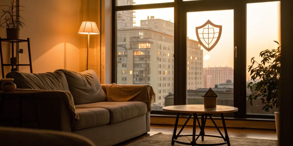 Rental income protected by insurance.